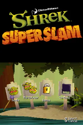 Shrek - Super Slam (USA) screen shot title